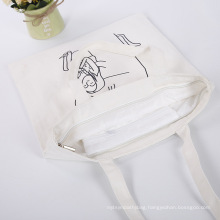 Natural 10oz Cotton Tote Bag For Women Shopping
